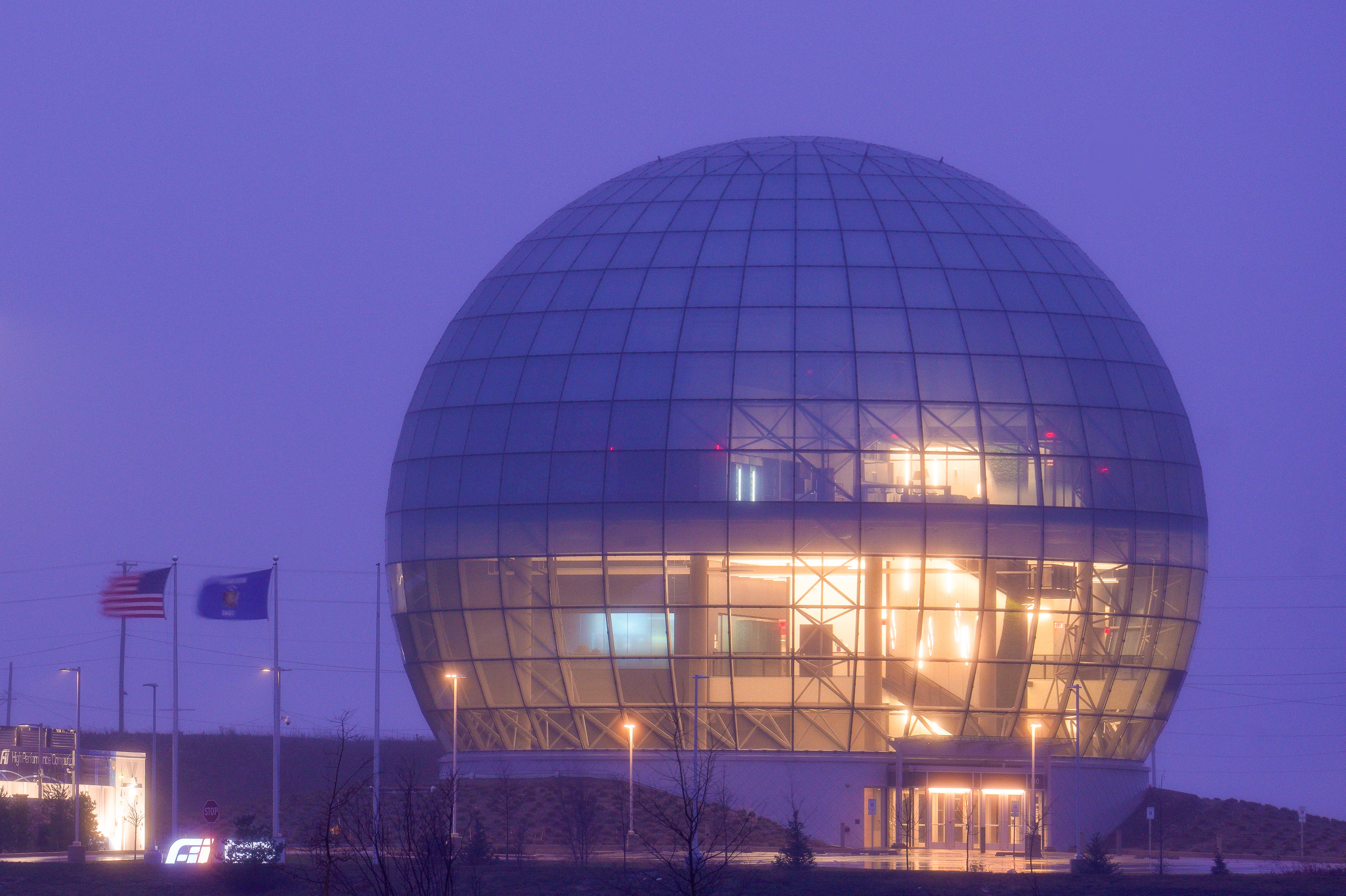 Current photograph of Wisconn Valley Science and Technology Park (Foxconn) in Mount Pleasant.