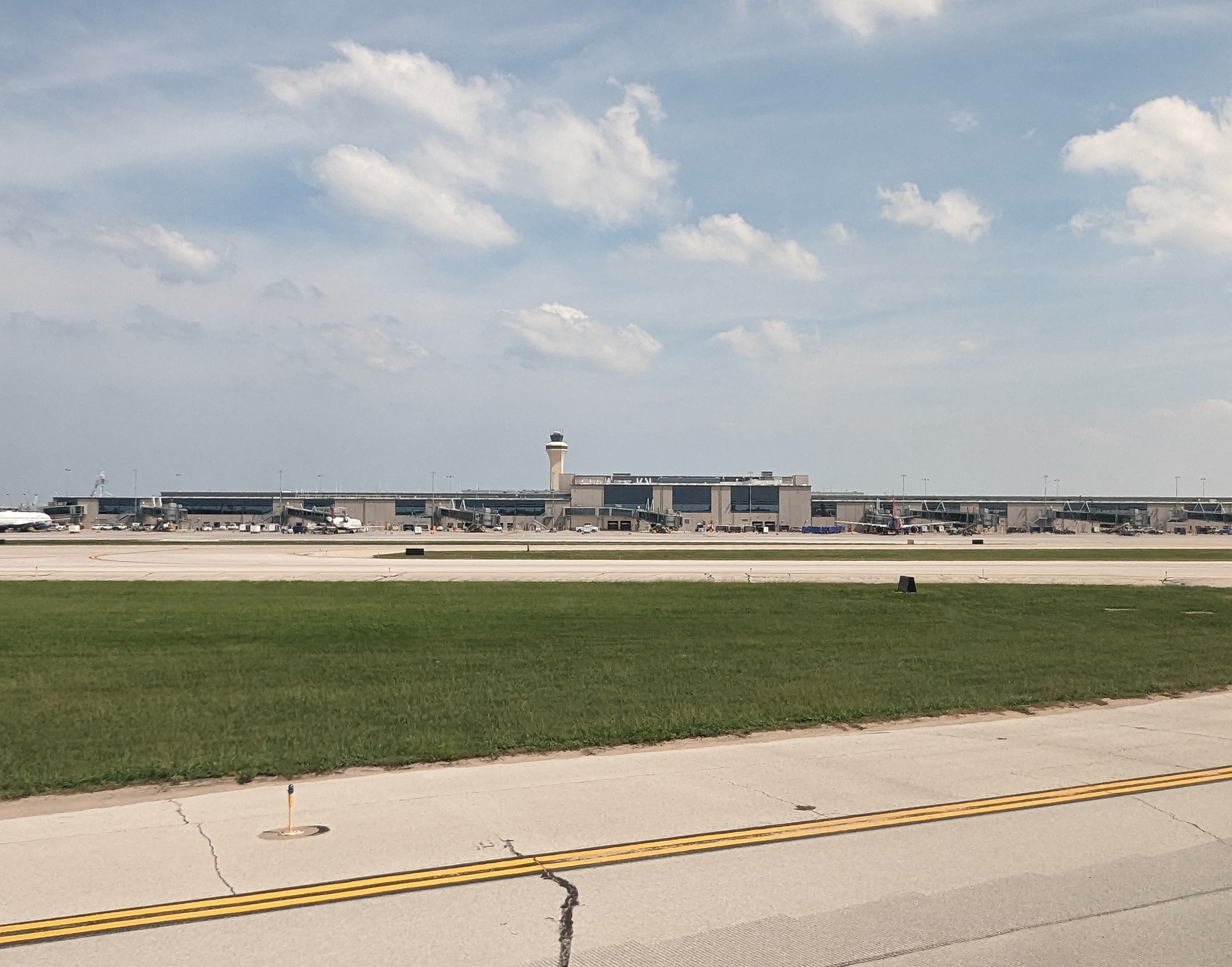 Current photograph of Kansas City International Airport New Terminal in Kansas City.