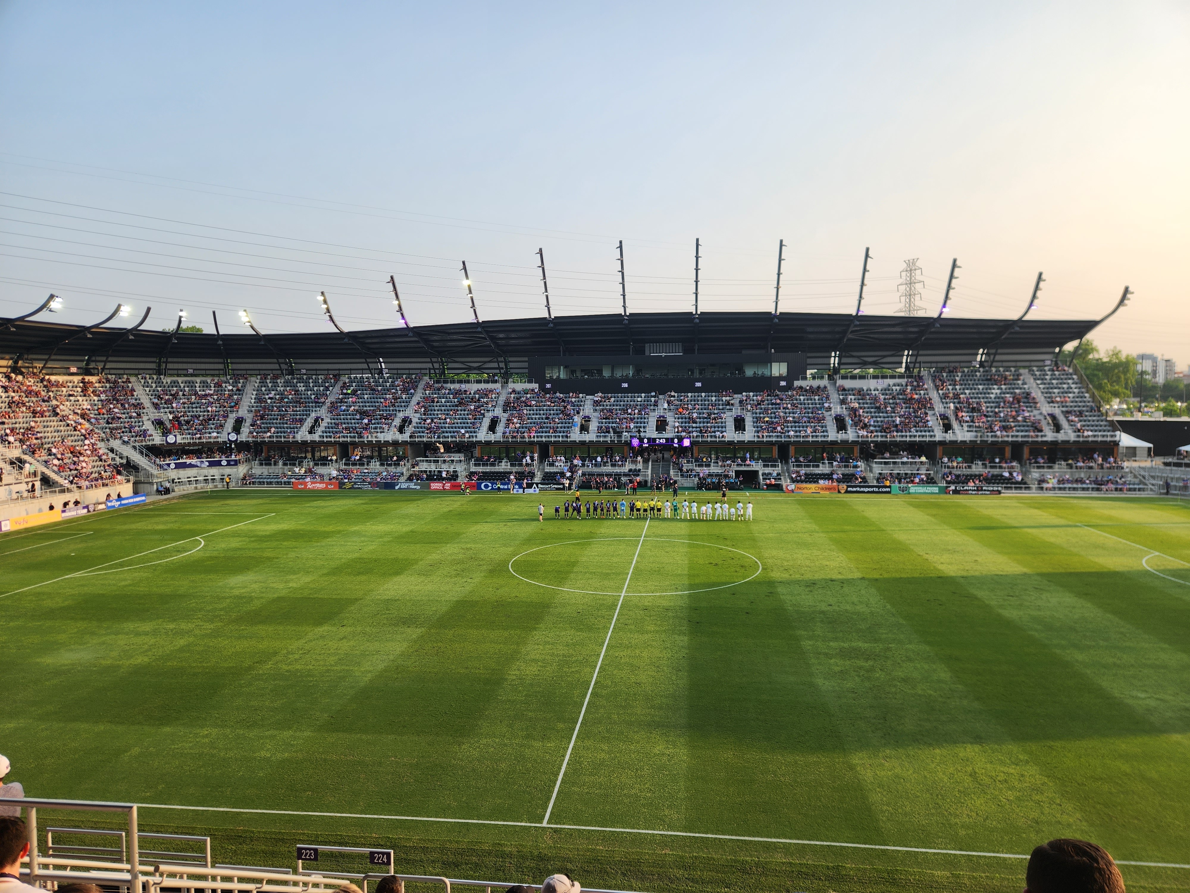 Current photograph of Lynn Family Stadium in Louisville.