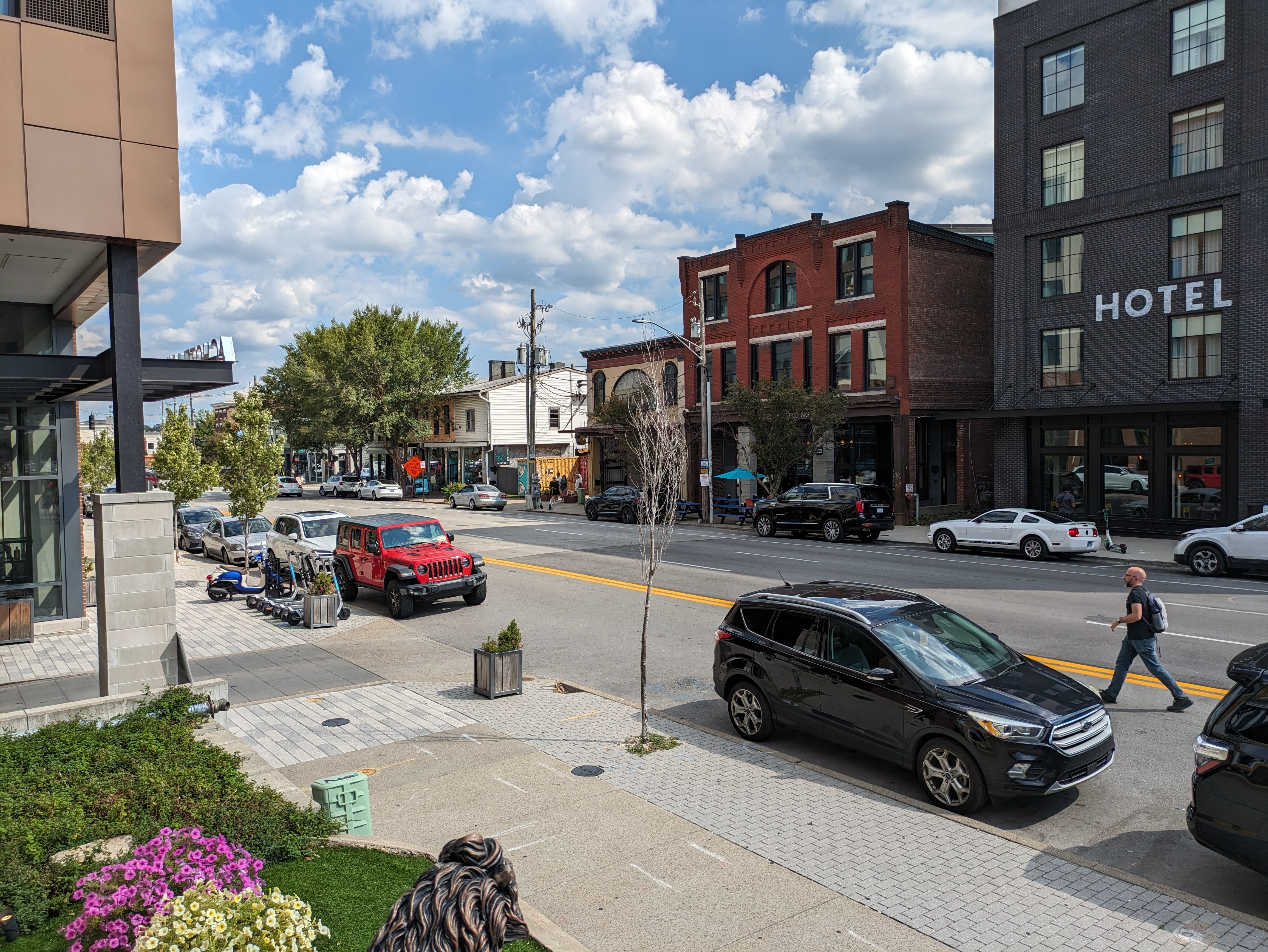 Current photograph of East Market Streetscape (NuLu) in Louisville.