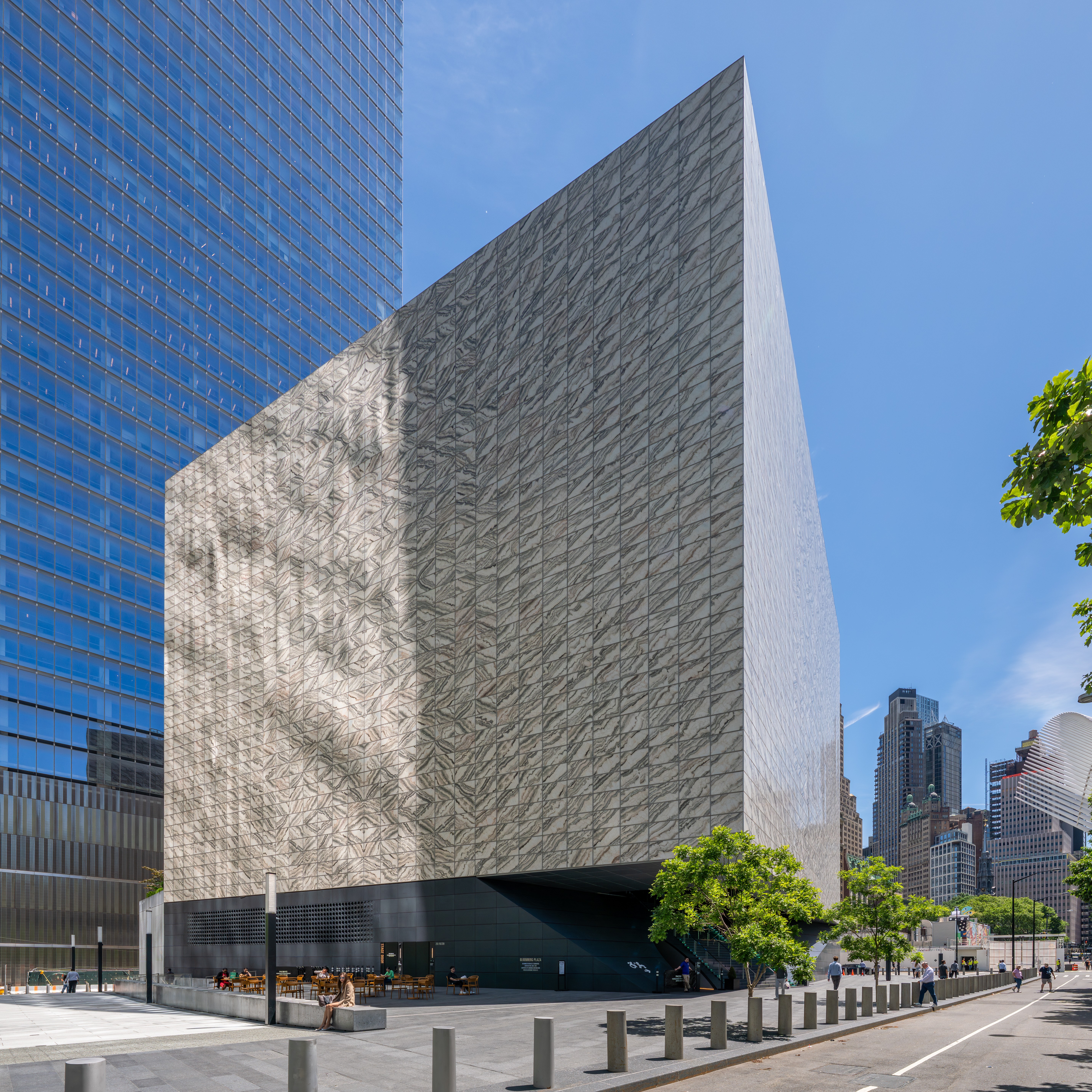 Current photograph of Ronald O. Perelman Performing Arts Center in New York.