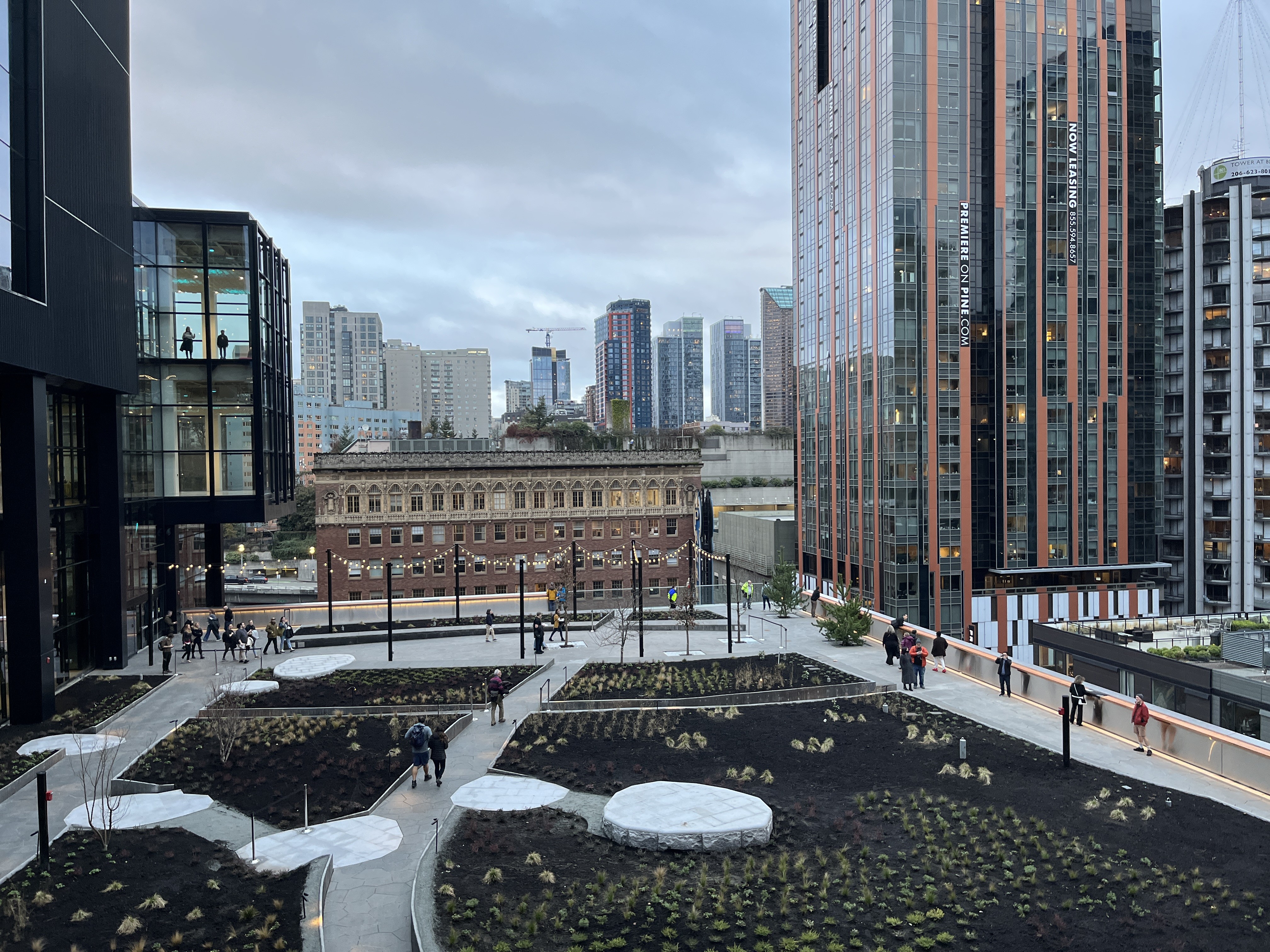 Current photograph of Seattle Convention Center Summit Building in Seattle.