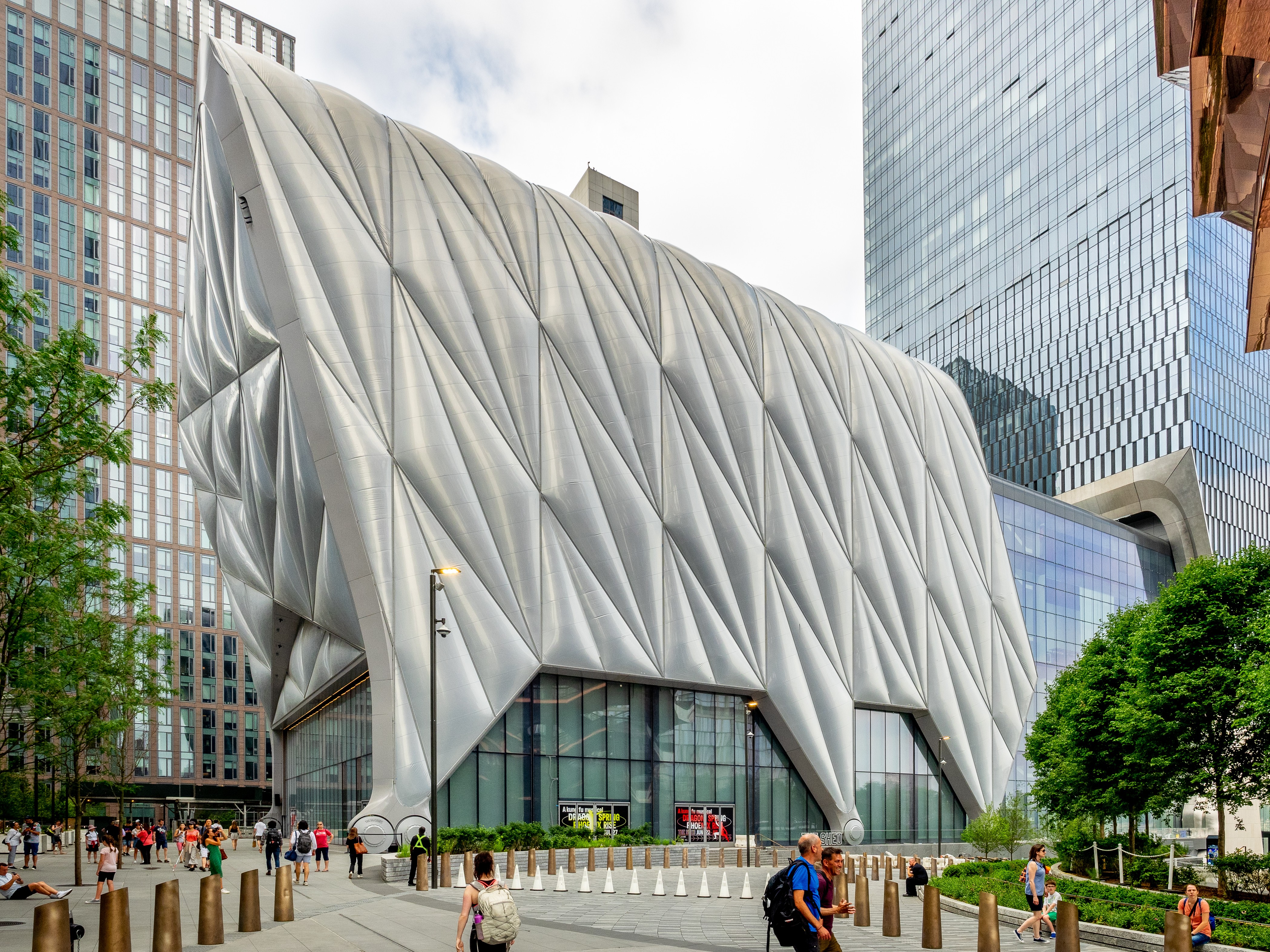 Current photograph of The Shed (originally Culture Shed) in New York.